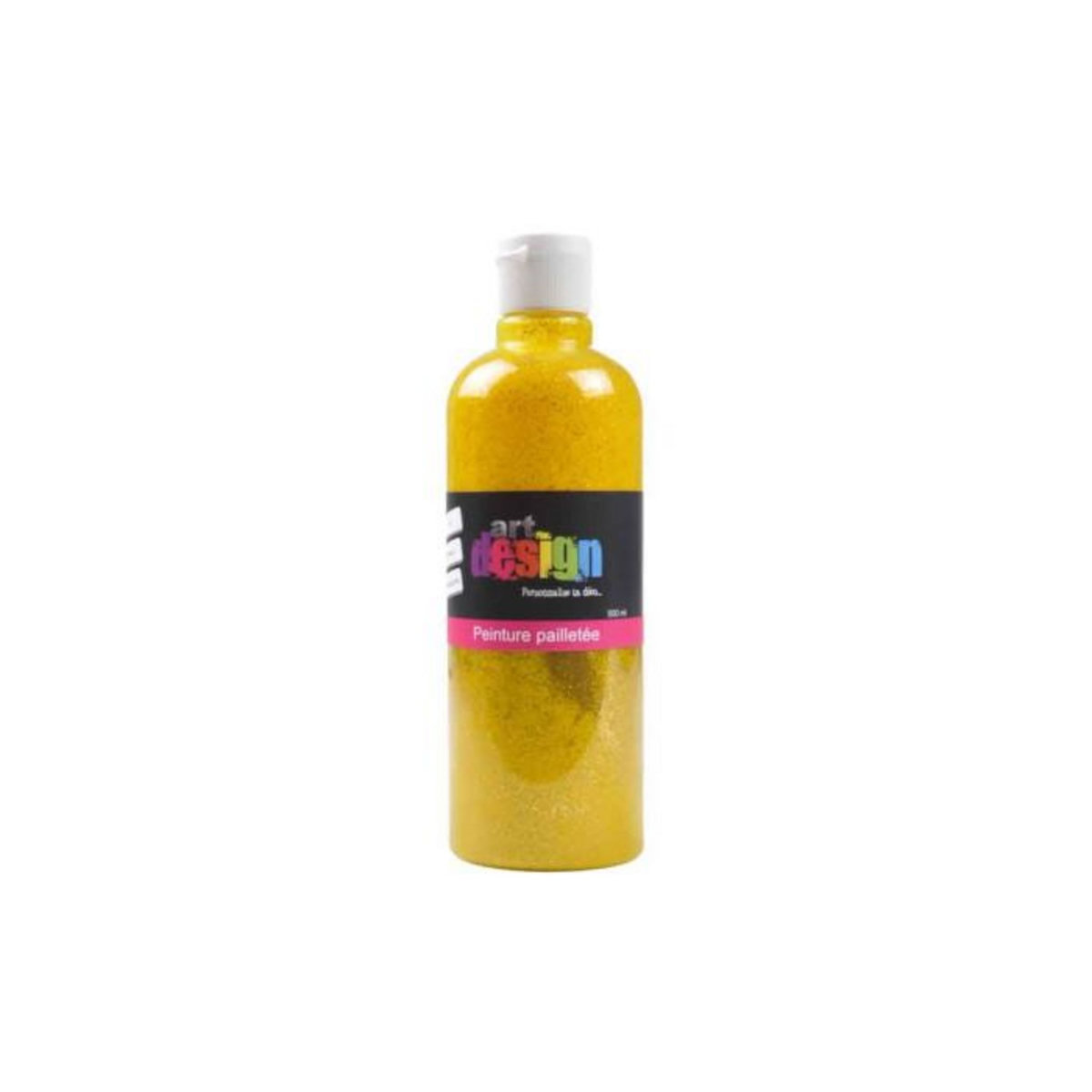 Paris Prix Flacon de Peinture  Paillettes  500ml Or