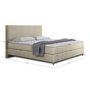 Voir la diapositive 4 : BEST MOBILIER Rafaela - lit boxspring - 180x200 - coffres et surmatelas inclus - en velours