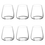 SECRET DE GOURMET Lot de 6 Verres à Eau  Selenga  43cl Transparent