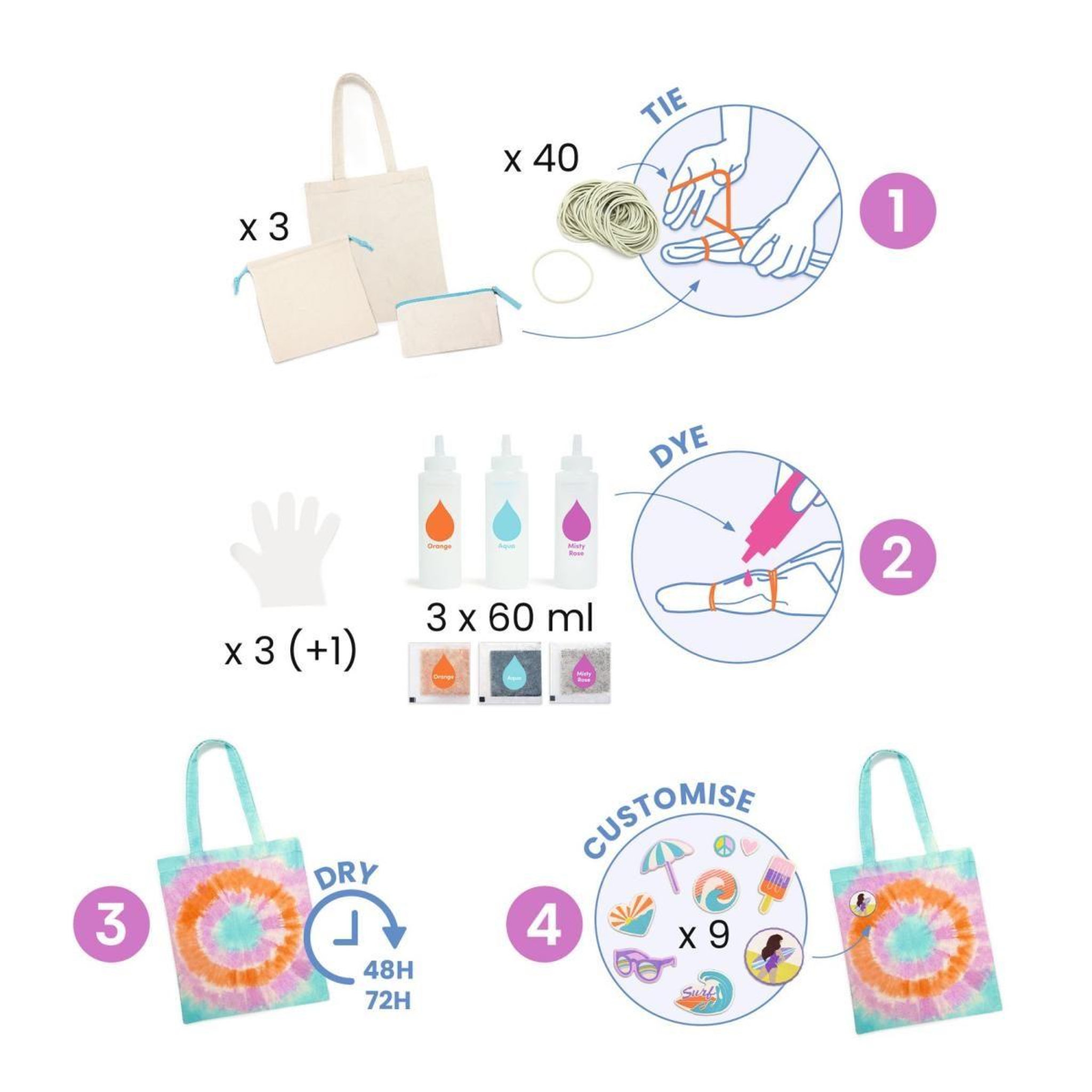 Voir la diapositive 3 : Djeco Do it yourself - sunshine camp