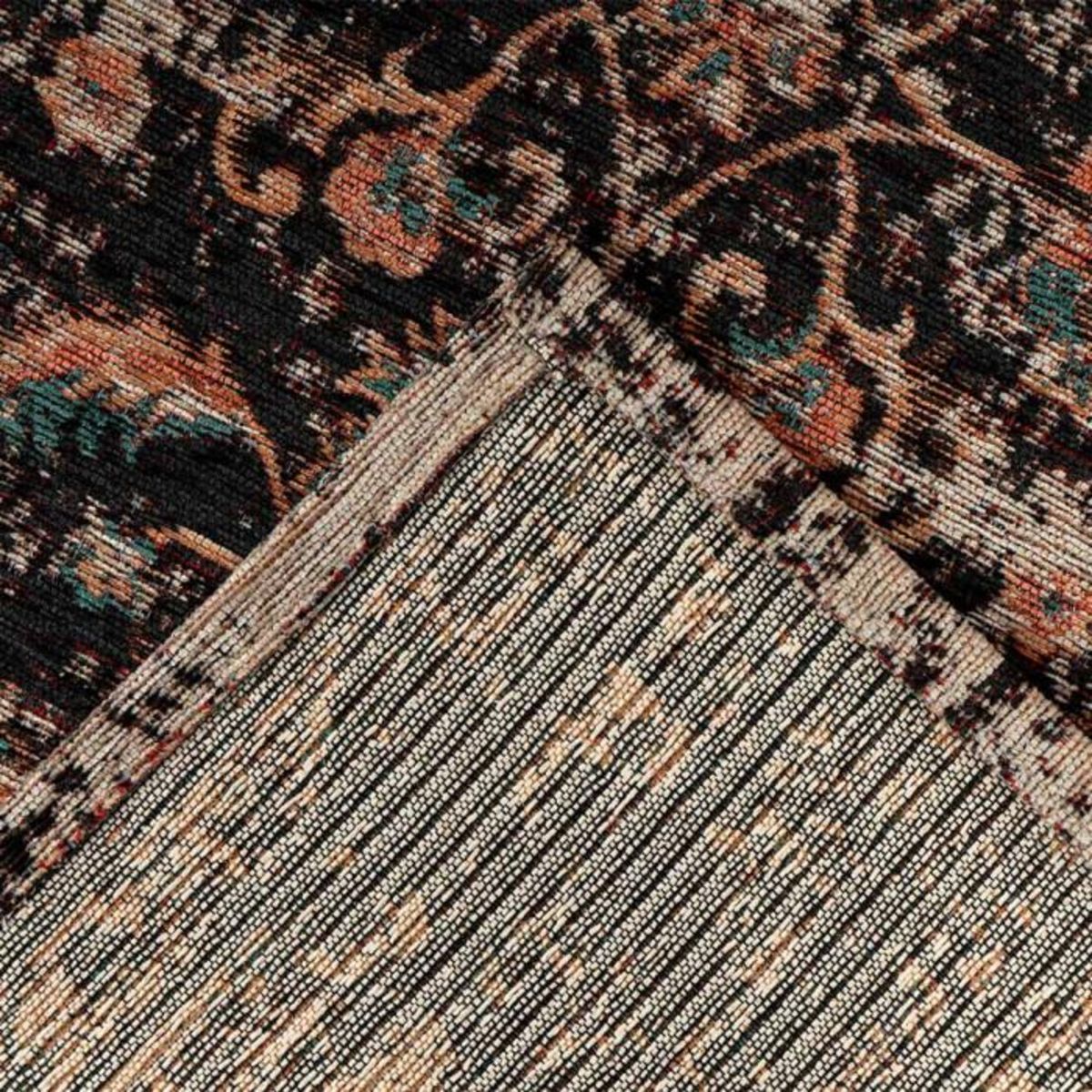 Paris Prix Tapis Tissé Vintage Oriental  Charme  Multicolore