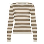 Vero Moda Pull /Taupe Femme Vero Moda Chili. Coloris disponibles : Beige