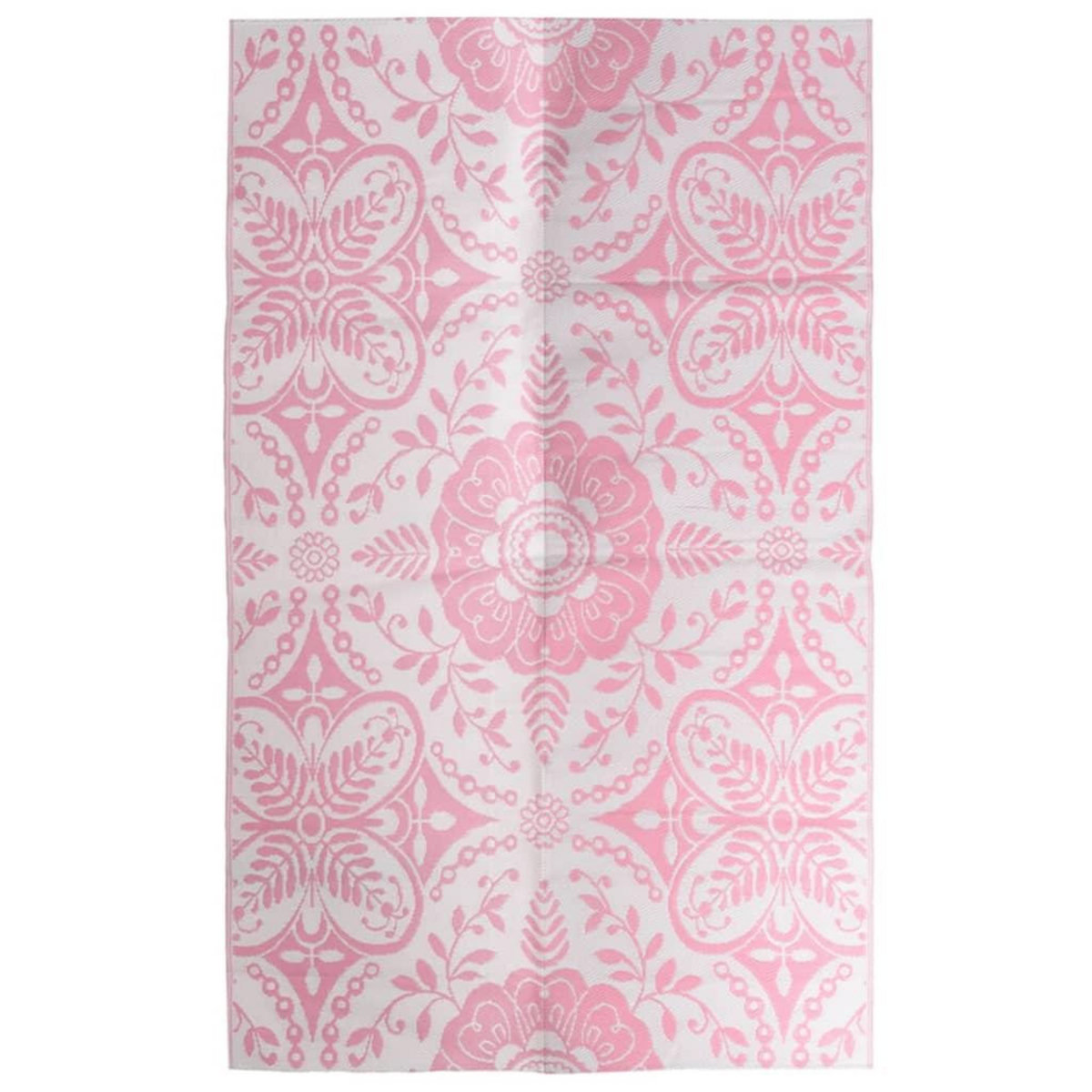 VIDAXL Tapis d'exterieur ARAKIL rose 160x230 cm PP