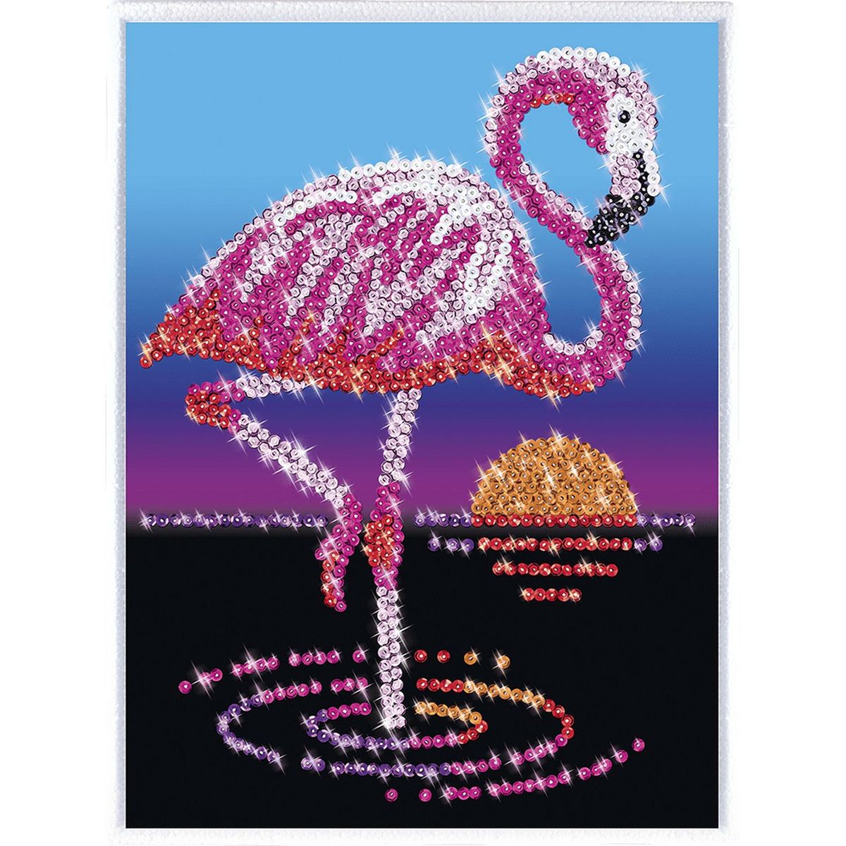 LANSAY Mille et un sequins Flamant rose
