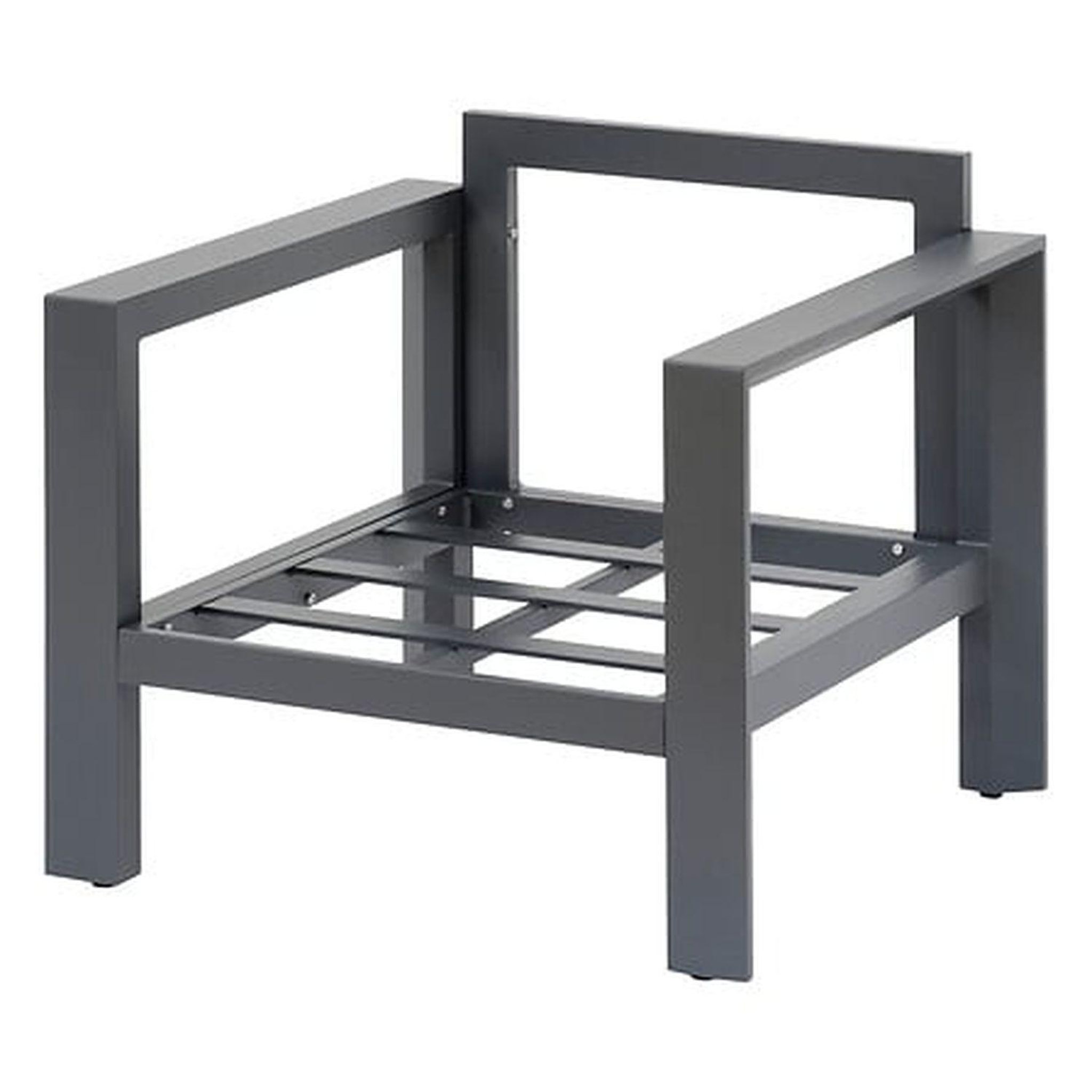 Voir la diapositive 4 : HESPERIDE Fauteuil de salon de jardin en aluminium evasion