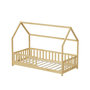 Voir la diapositive 1 : MINEA MINEA | Lit cabane avec barrière TCHOUPI 90x190 cm (matelas non inclus)