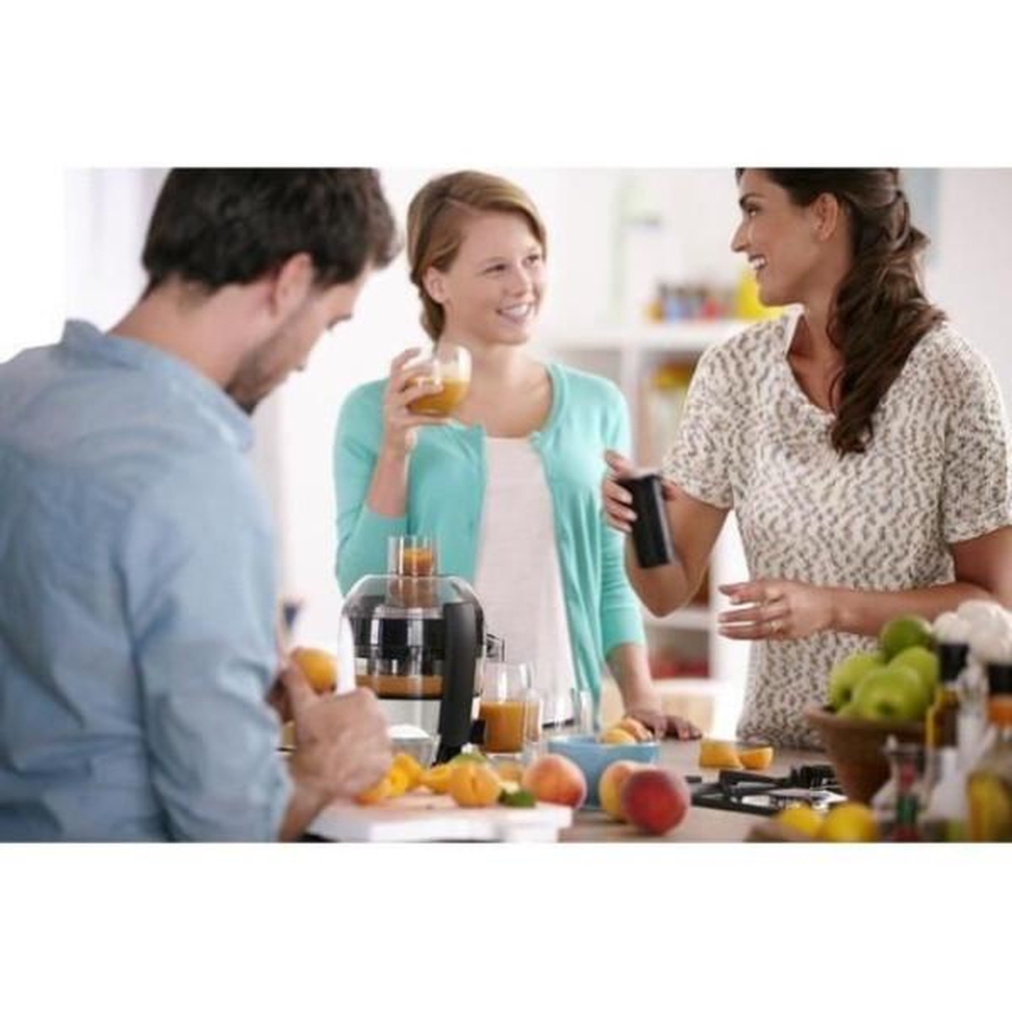 Voir la diapositive 5 : Philips Centrifugeuse 1l 400w noir - hr 1832/00