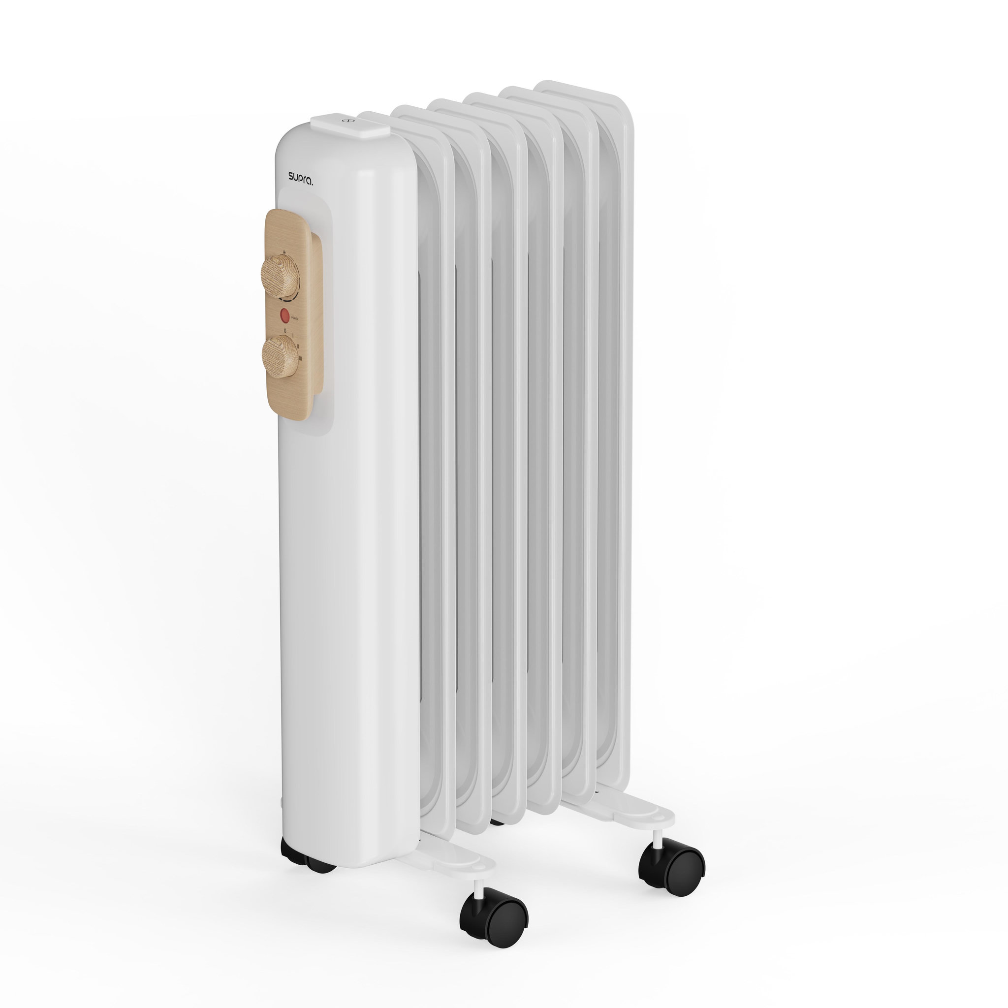 Supra Radiateur à bain d'huile - orion 1500 w - thermostat réglable - roulettes