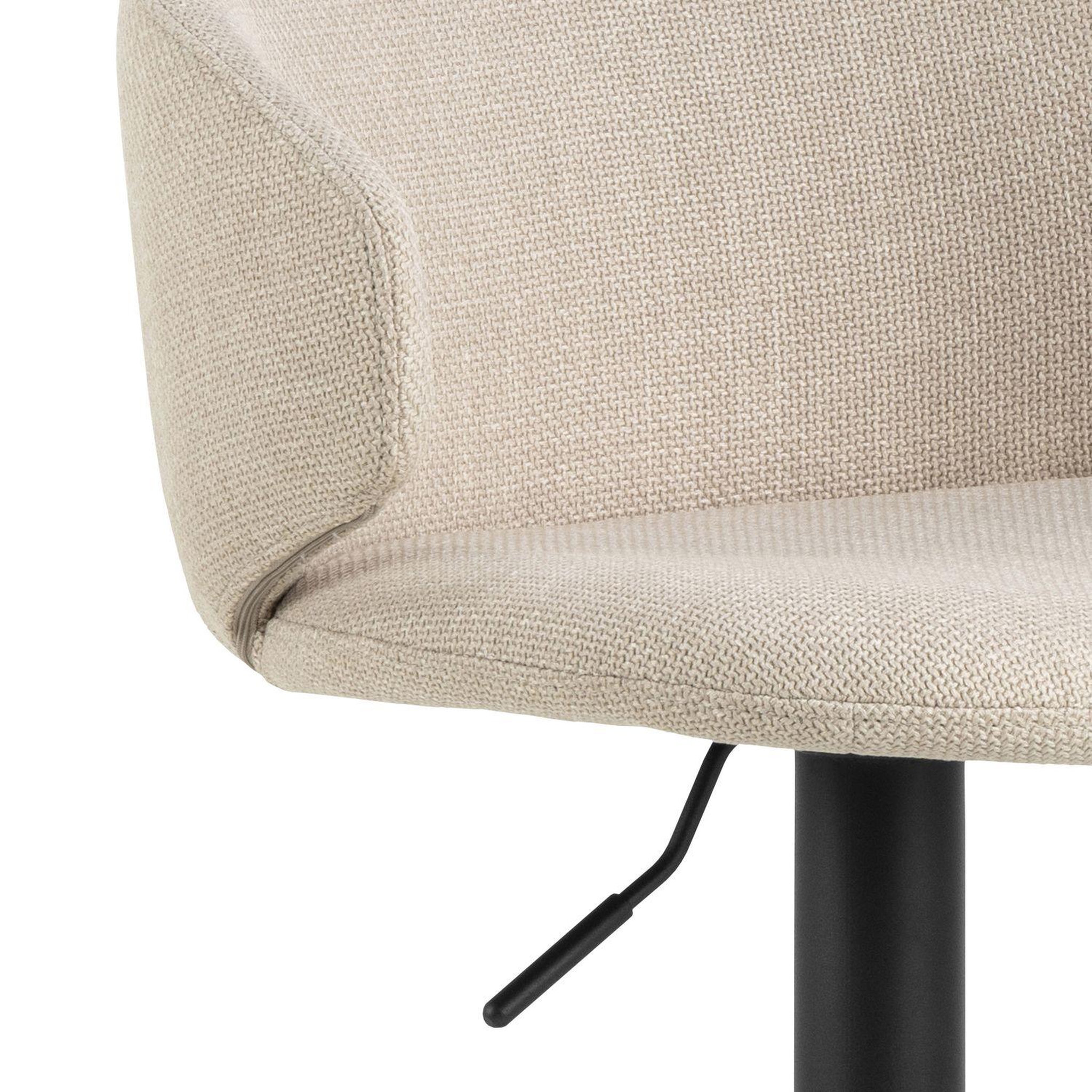 Voir la diapositive 4 : TOILINUX Lot de 2 tabourets de bar zanzibar - beige