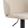 Voir la diapositive 4 : TOILINUX Lot de 2 tabourets de bar ZANZIBAR - Beige
