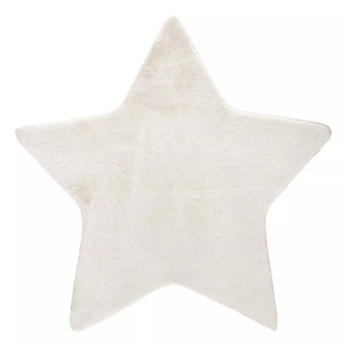 ATMOSPHERA Tapis étoile extra doux blanc D100
