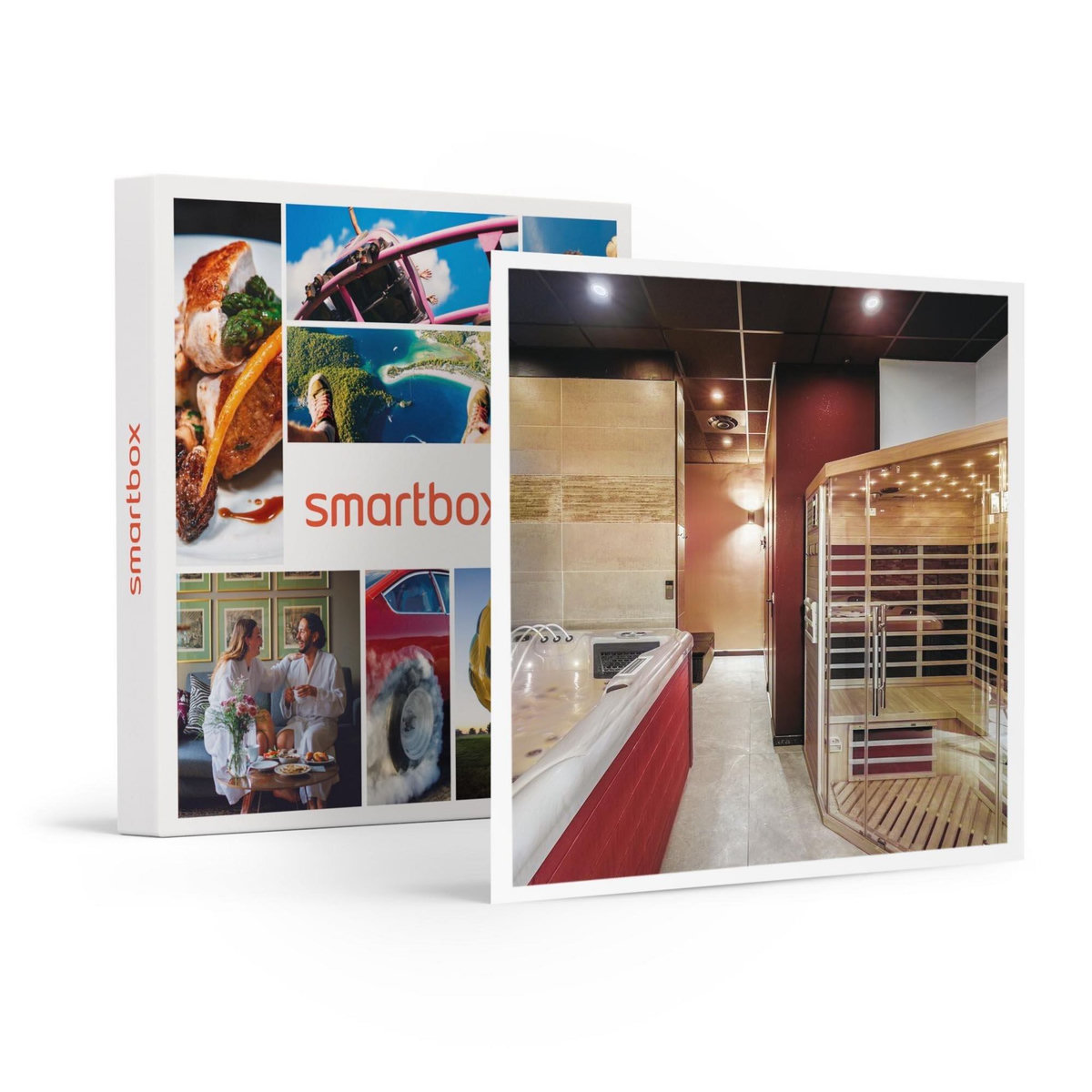 Smartbox Accès au spa d'1h30 et séance de fauteuil massant près de Paris - Coffret Cadeau Bien-être