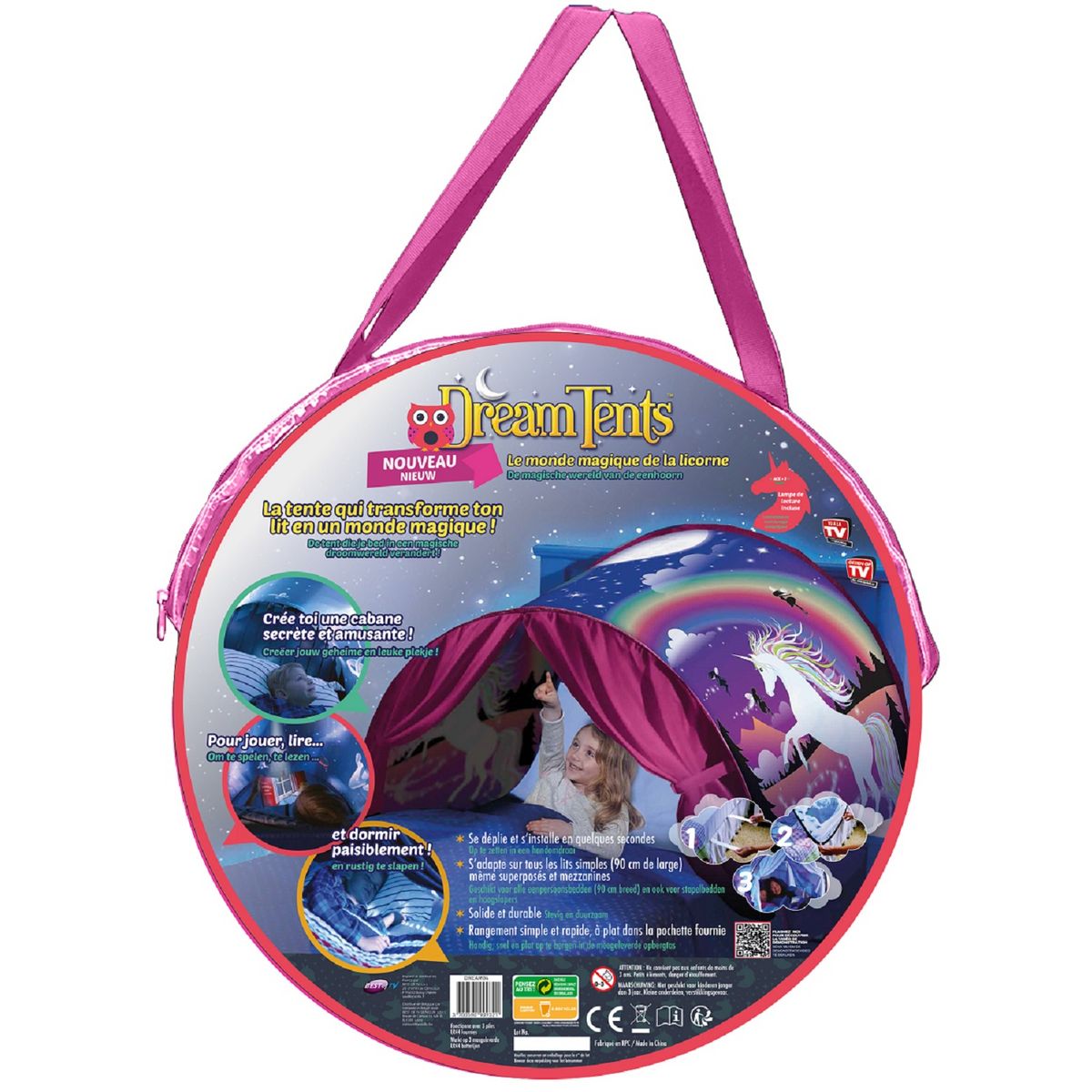 BEST OF TV Dream tents - Thème licorne