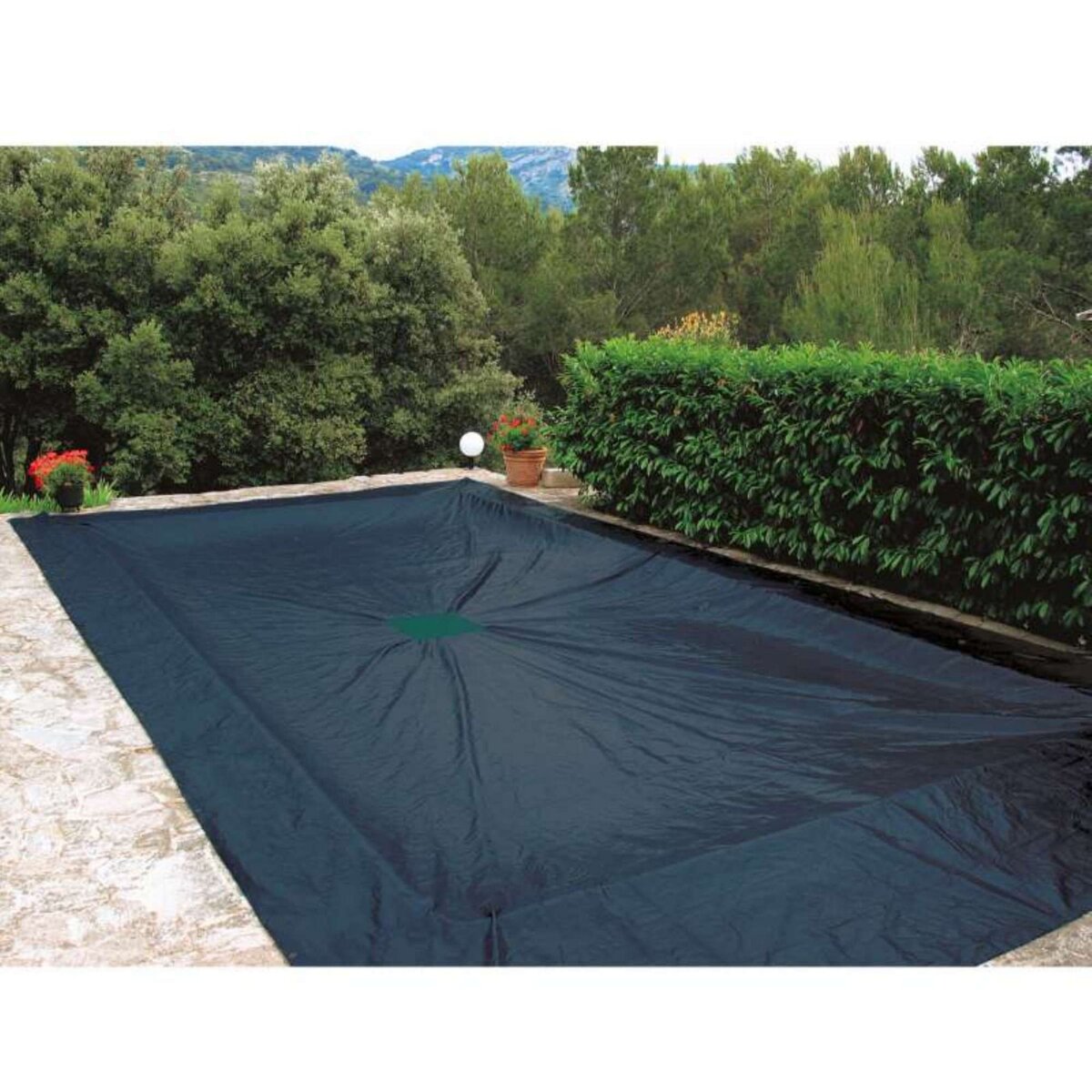  Bâche de protection 240g/m2 pour piscine rectangulaire 5 x 9 m