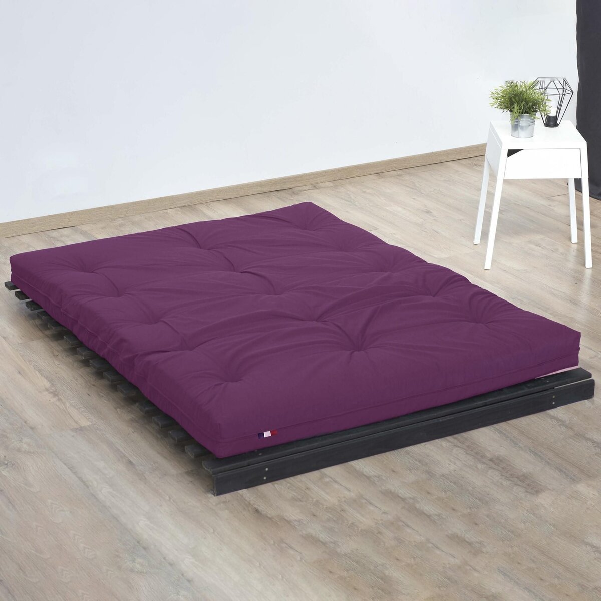 IDLITERIE Matelas futon latex et fibres, fabrication française