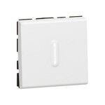 Legrand Interrupteur Va-Et-Vient, À Voyant Témoin Mosaic, Blanc