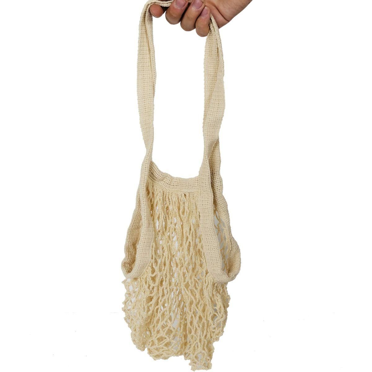 Entre temps Sac filet a provision avec pochon coton 36 x 35 cm