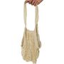 Voir la diapositive 3 : Entre temps Sac filet a provision avec pochon coton 36 x 35 cm