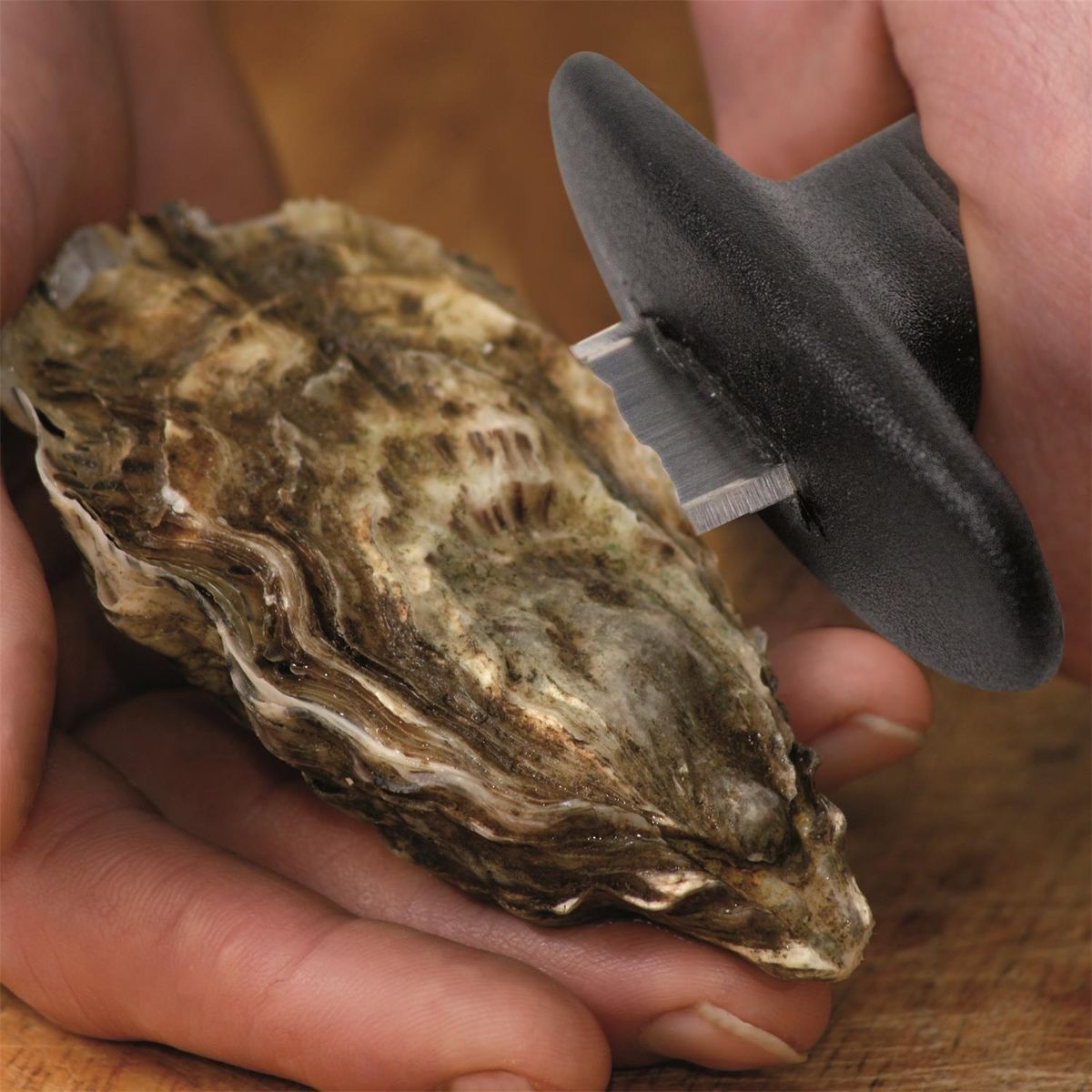 The Home Deco Factory Plateau à fruits de mer avec support et couteau à huitres