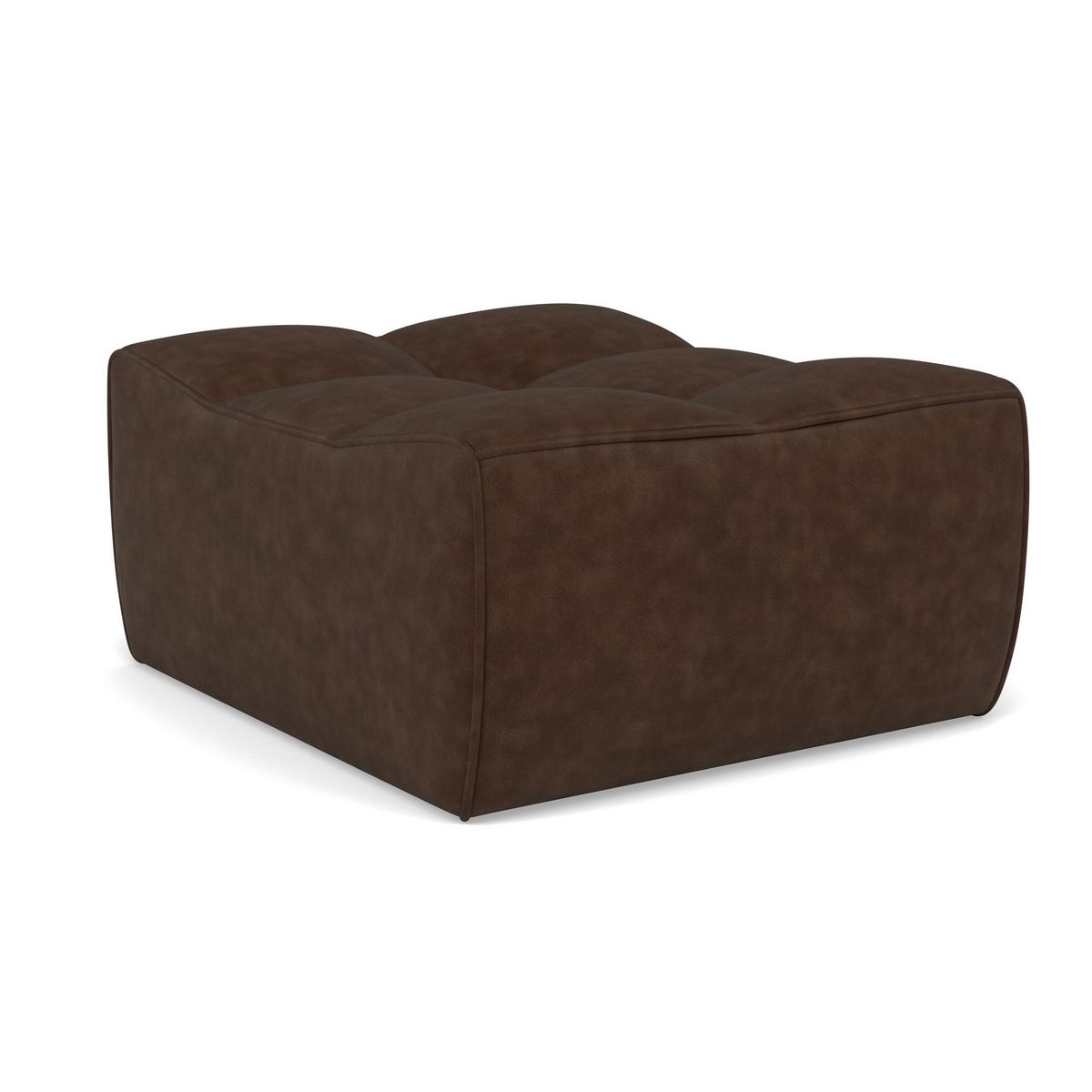 LISA DESIGN Alya - pouf en simili