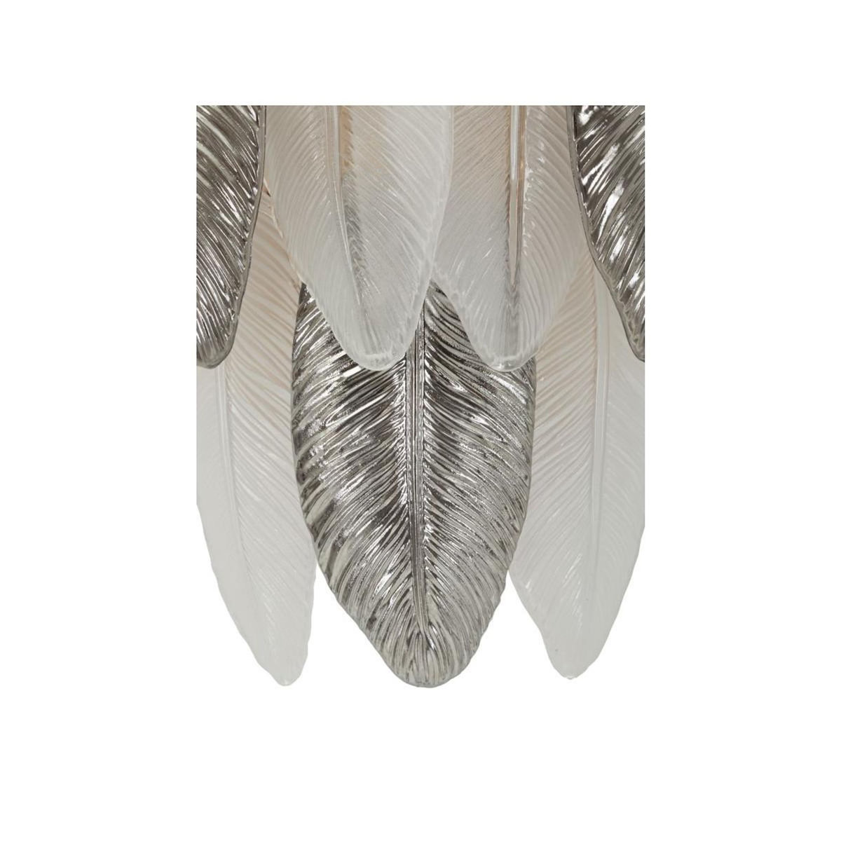 Paris Prix Applique Murale en Verre  Leafy  29cm Multicolore