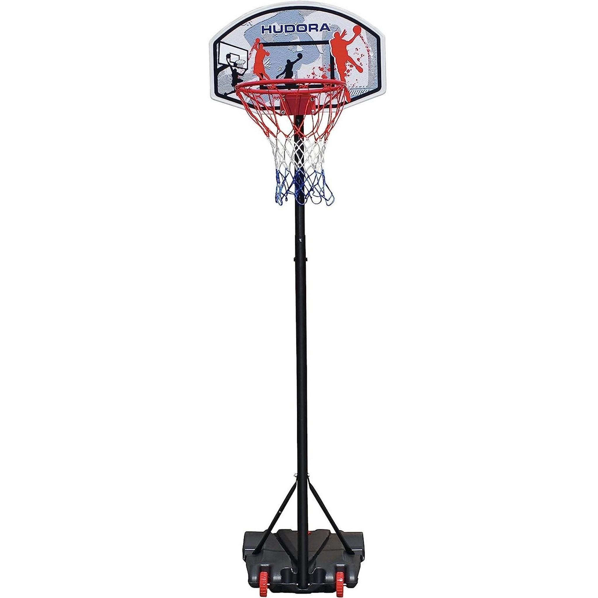 Voir la diapositive 2 : HUDORA Ensemble Panier de Basket All Stars 205 Ballon et pompe