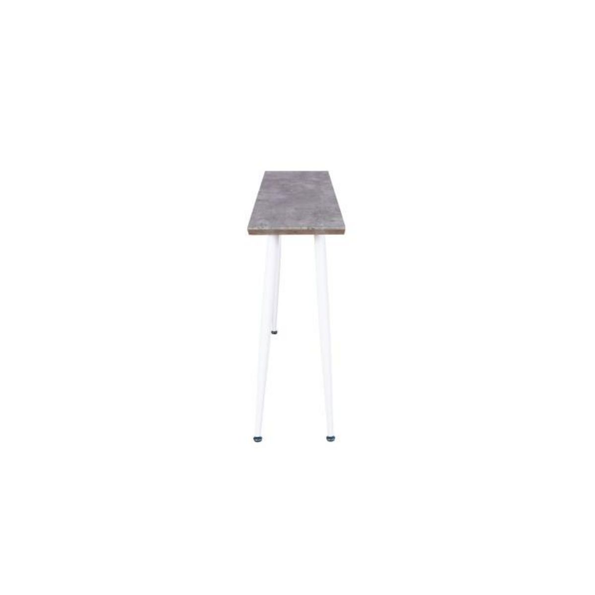 Paris Prix Console Design  Edge  110cm Blanc