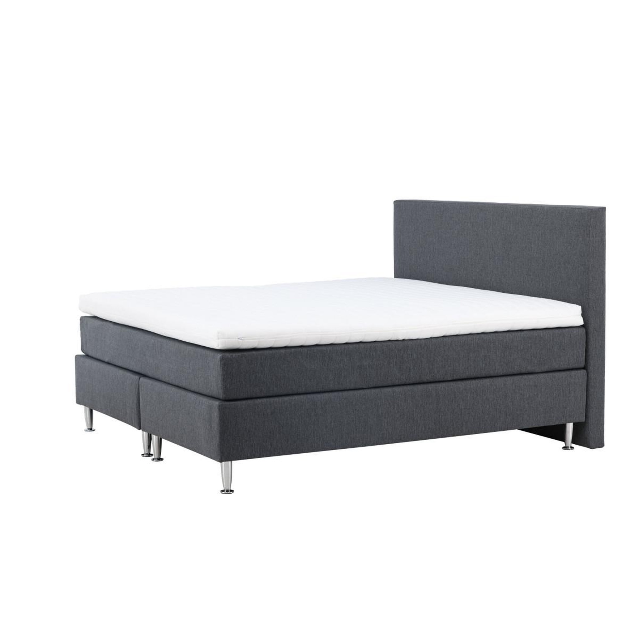 Voir la diapositive 6 : Paris Prix Lit adulte design  toledo  180x200cm gris foncé