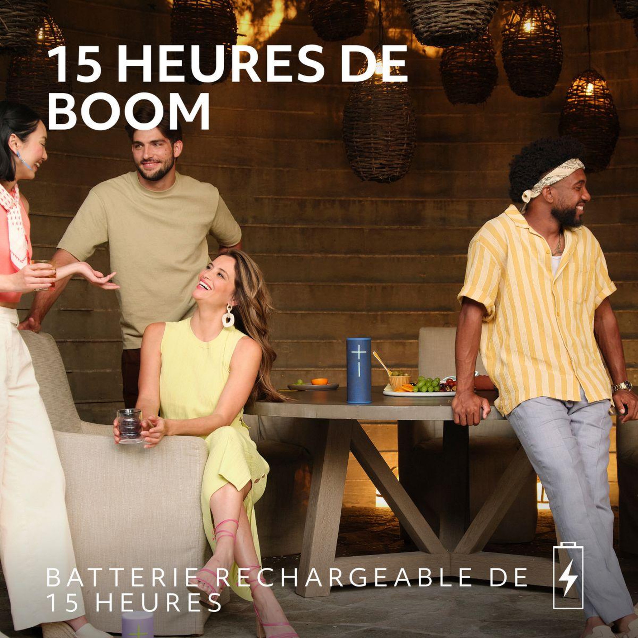 Voir la diapositive 3 : Ultimate ears Enceinte portable Boom 4 Noir