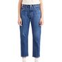 Voir la diapositive 1 : Levi's Jean Cropped  Foncé Femme Levi's 501 - W28
