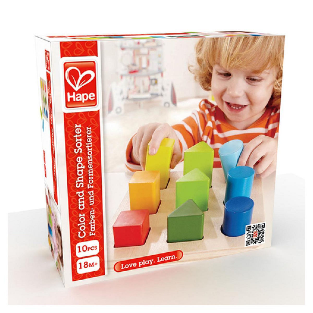 Hape Jeu de forme et de couleurs