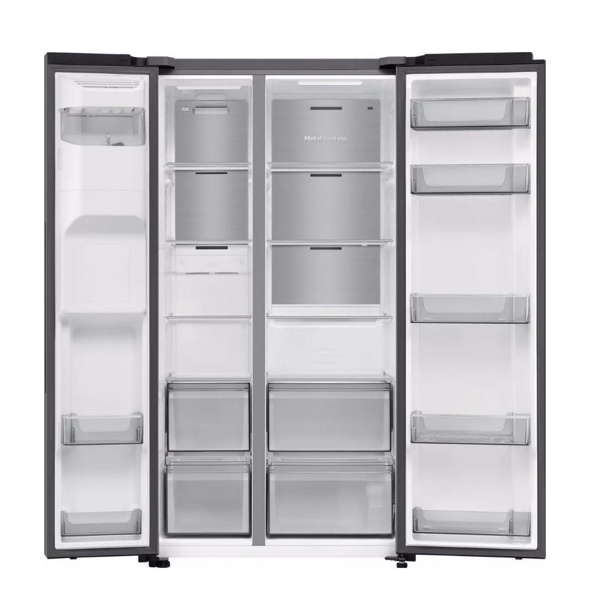 Voir la diapositive 6 : Samsung Réfrigérateur américain 91.2cm 640l ventilé - rs70f64ket