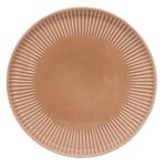 SECRET DE GOURMET Lot de 6 Assiettes à Dessert  Chloe  20cm Moka