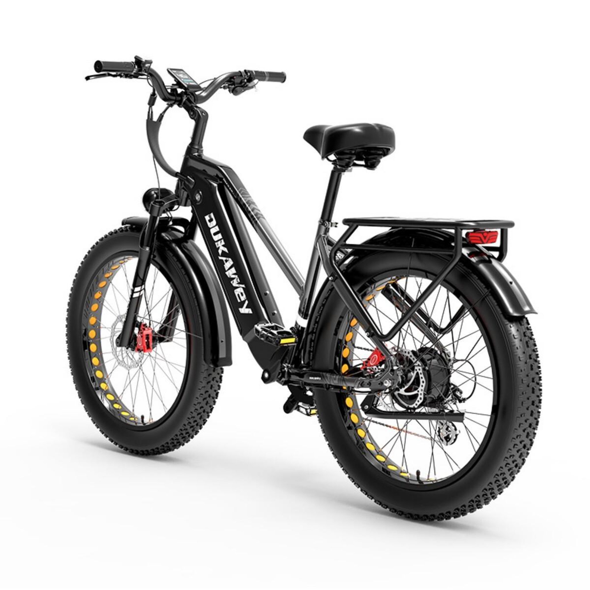 Voir la diapositive 3 : DUKAWEY Vélo électrique tout terrain Dukawey DM530 Plus