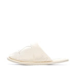CALVIN KLEIN JEANS Chaussons  Femme Calvin Klein Jeans Slipper Satin Moire. Coloris disponibles : Blanc