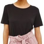 JACQUELINE DE YONG T-shirt  Femme JDY Linette. Coloris disponibles : Noir