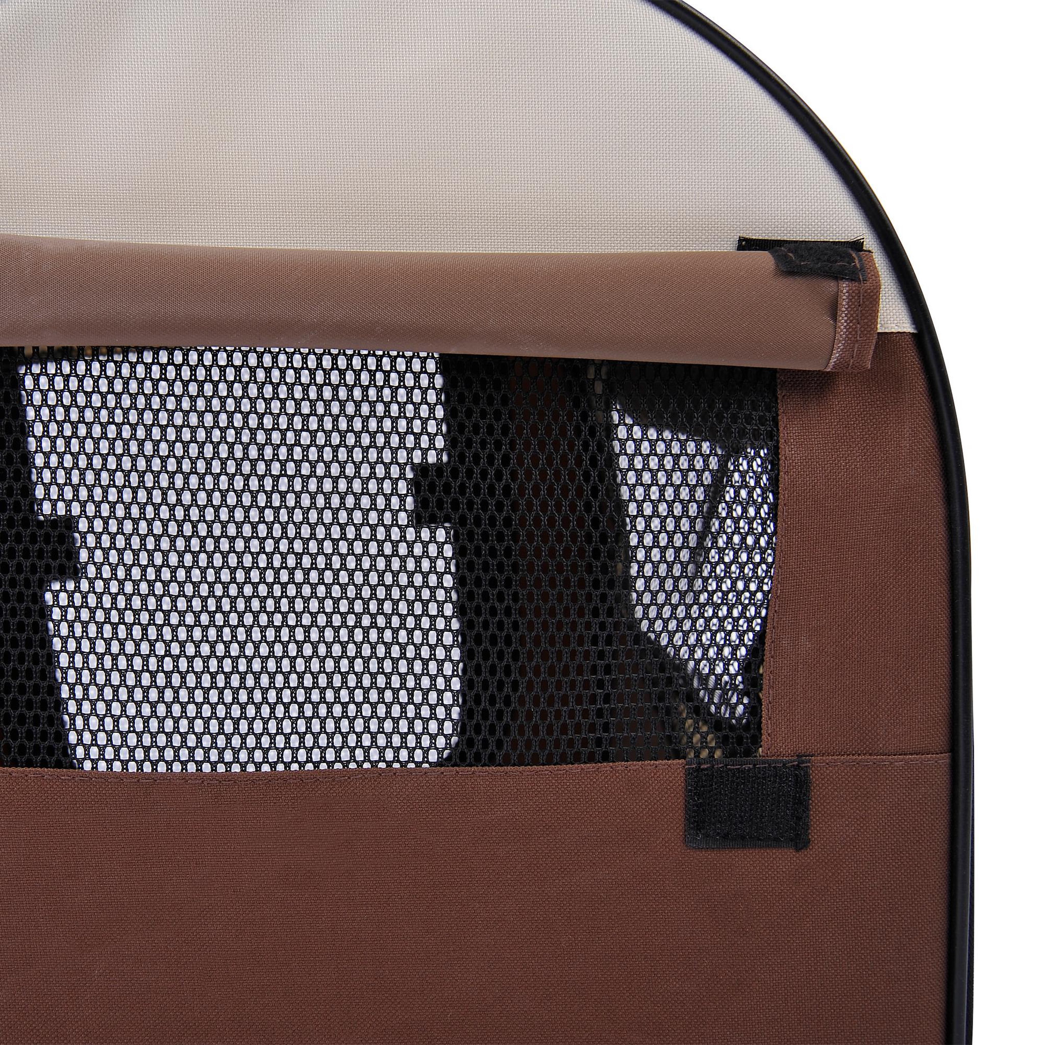 Voir la diapositive 5 : PAWHUT Sac de transport chien caisse pliable chien avec coussin amovible