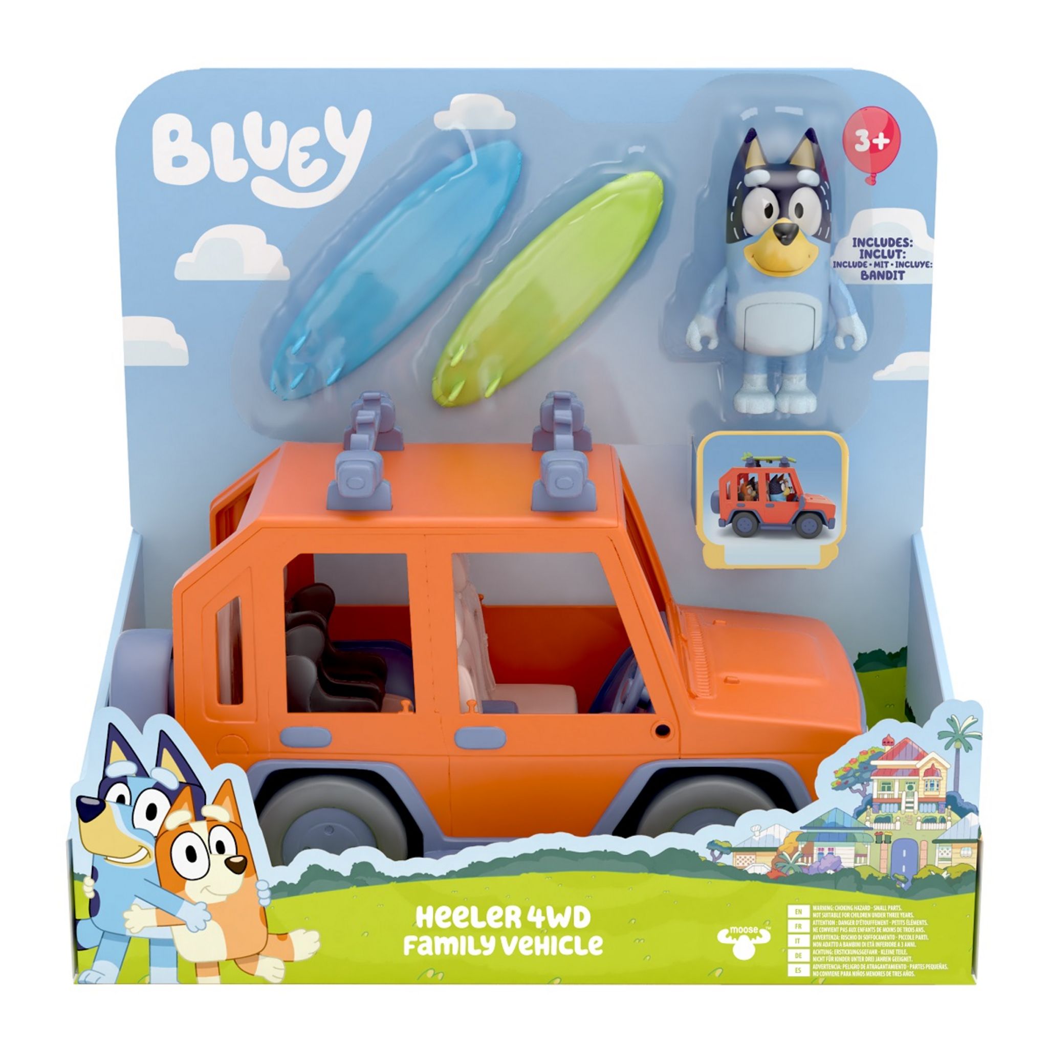 MOOSE TOYS Véhicule Familial 4x4 de Bluey