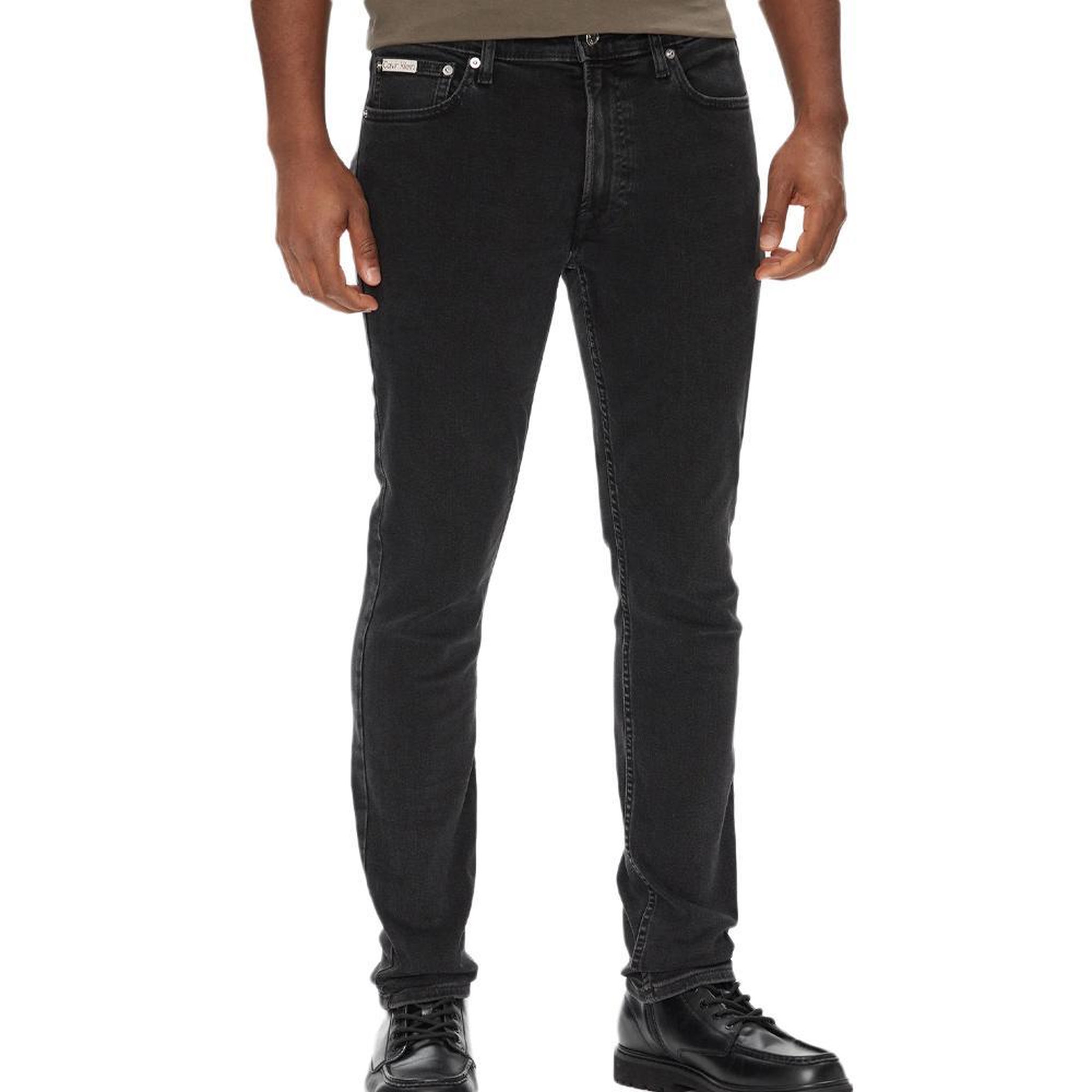Voir la diapositive 1 : CALVIN KLEIN JEANS Jean skinny noir homme calvin klein jeans lv04rb722g