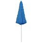 Voir la diapositive 2 : VIDAXL Parasol de plage Hawaii bleu 300 cm