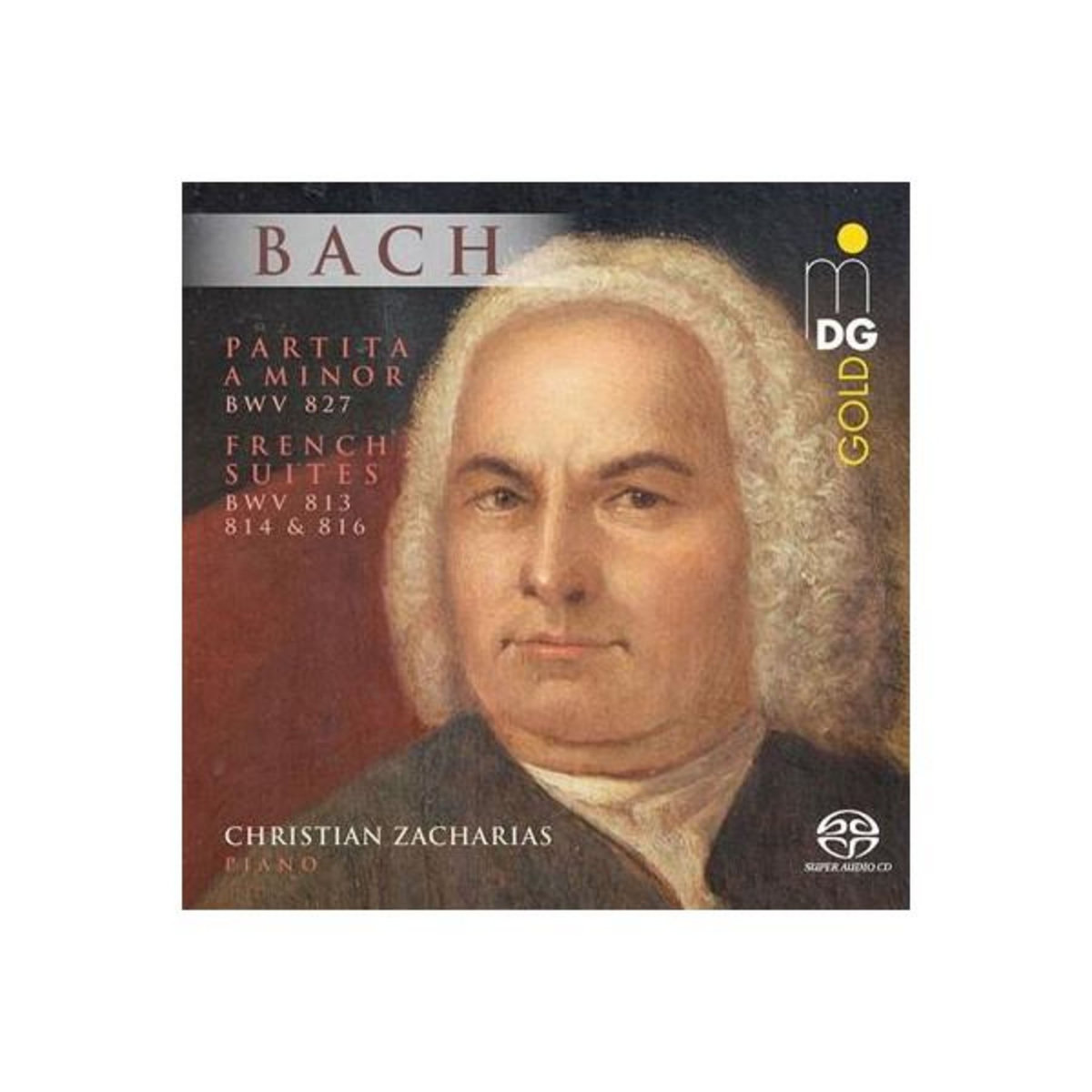 MDG Partita A Minor BWV 827 / French Suites BWV 813, 814, 816