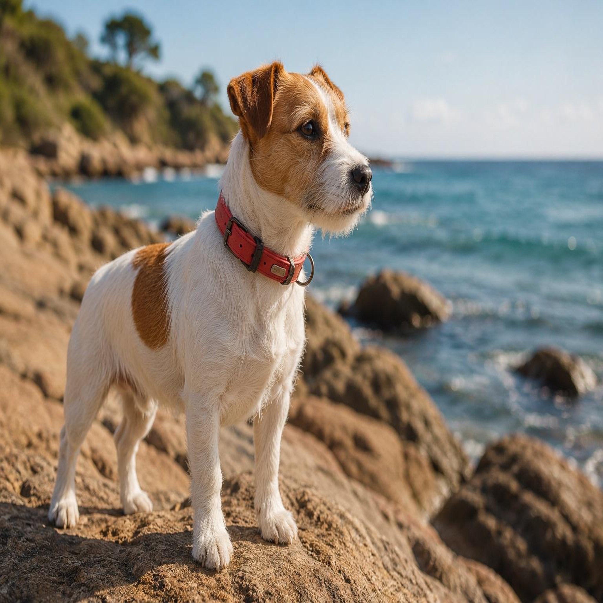 Voir la diapositive 2 : Eden Collier pour chien avec doublure néoprène