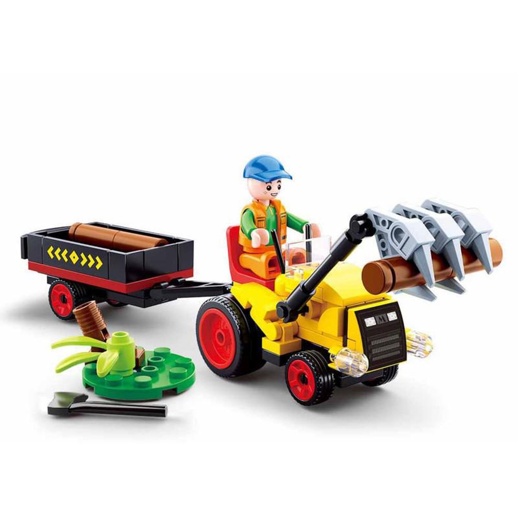 Voir la diapositive 2 : Sluban Sluban - Tractor with Trunks