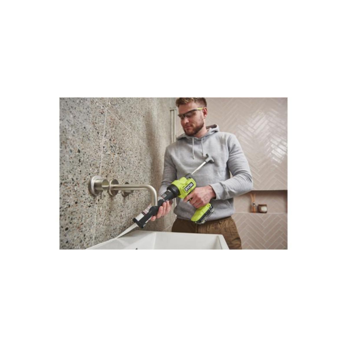 Ryobi Pistolet à cartouche RYOBI - RCG18-0 - 18V One+ - Sans batterie ni chargeur