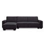 Voir la diapositive 1 : Paris Prix Canapé d'Angle Réversible Convertible  Hester  293cm Noir