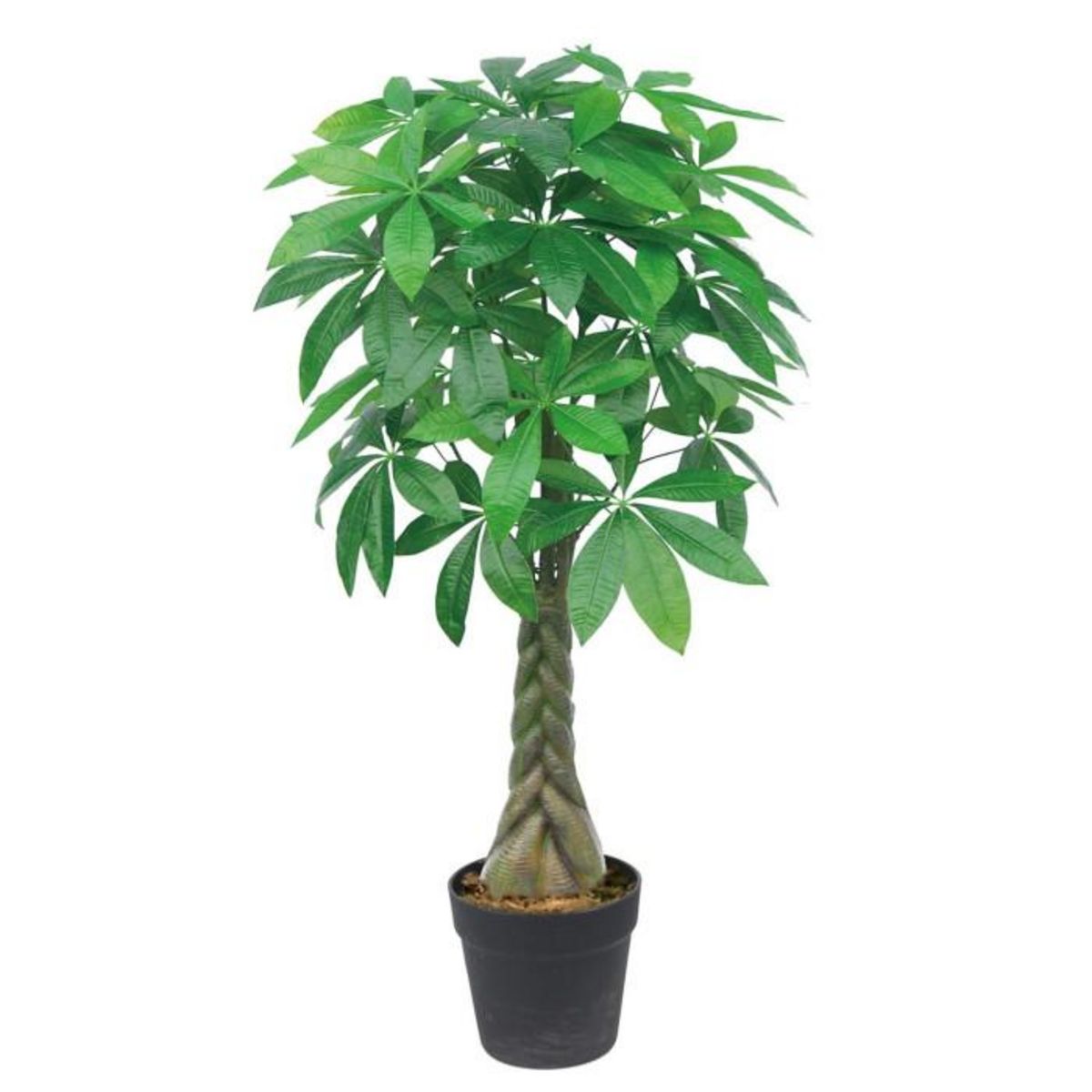 Paris Prix Plante Artificielle en Pot  Pachira  155cm Vert