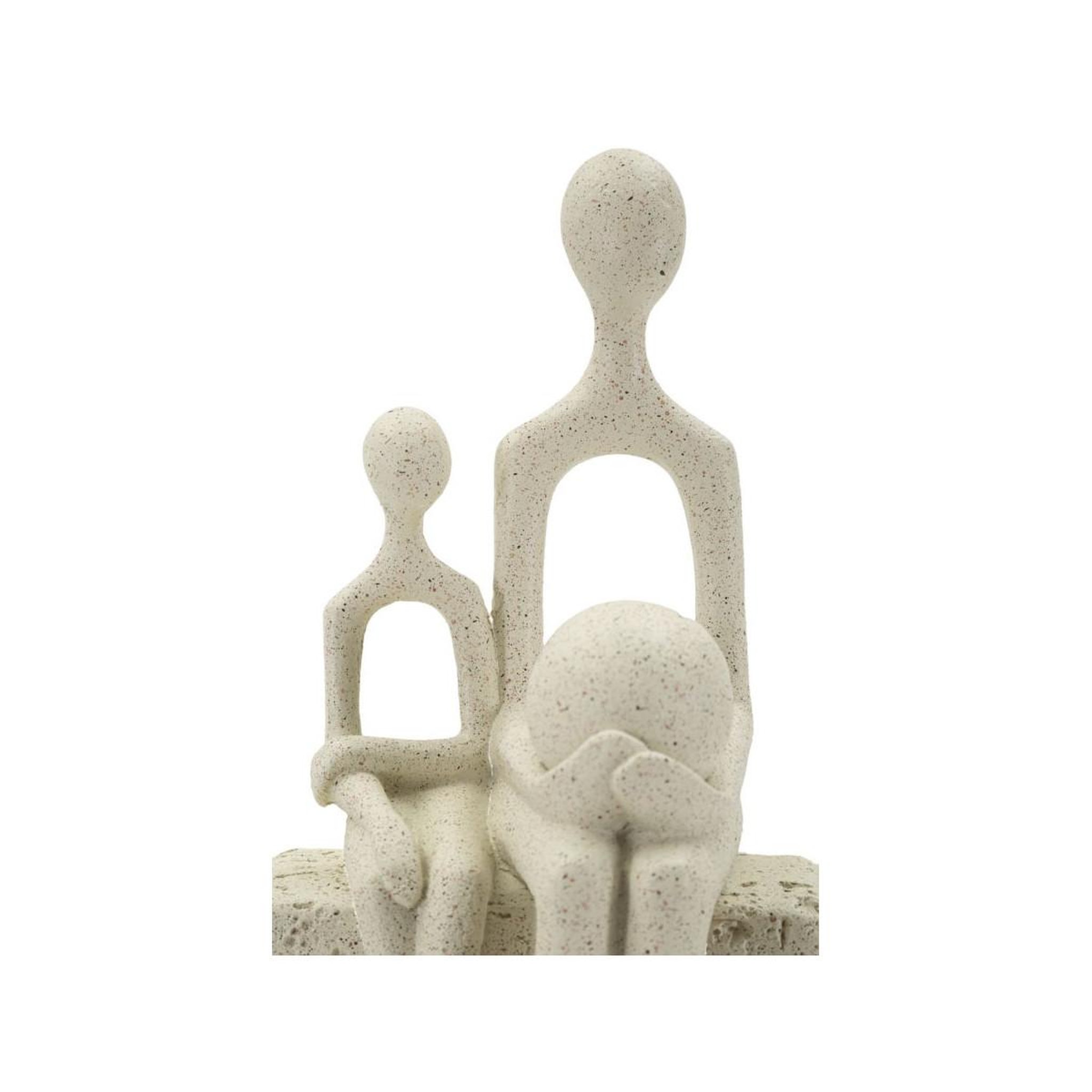 Voir la diapositive 4 : Paris Prix Statuette déco maternité  stons  26cm crème