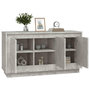 Voir la diapositive 4 : VIDAXL Buffet gris beton 102x35x55 cm bois d'ingenierie