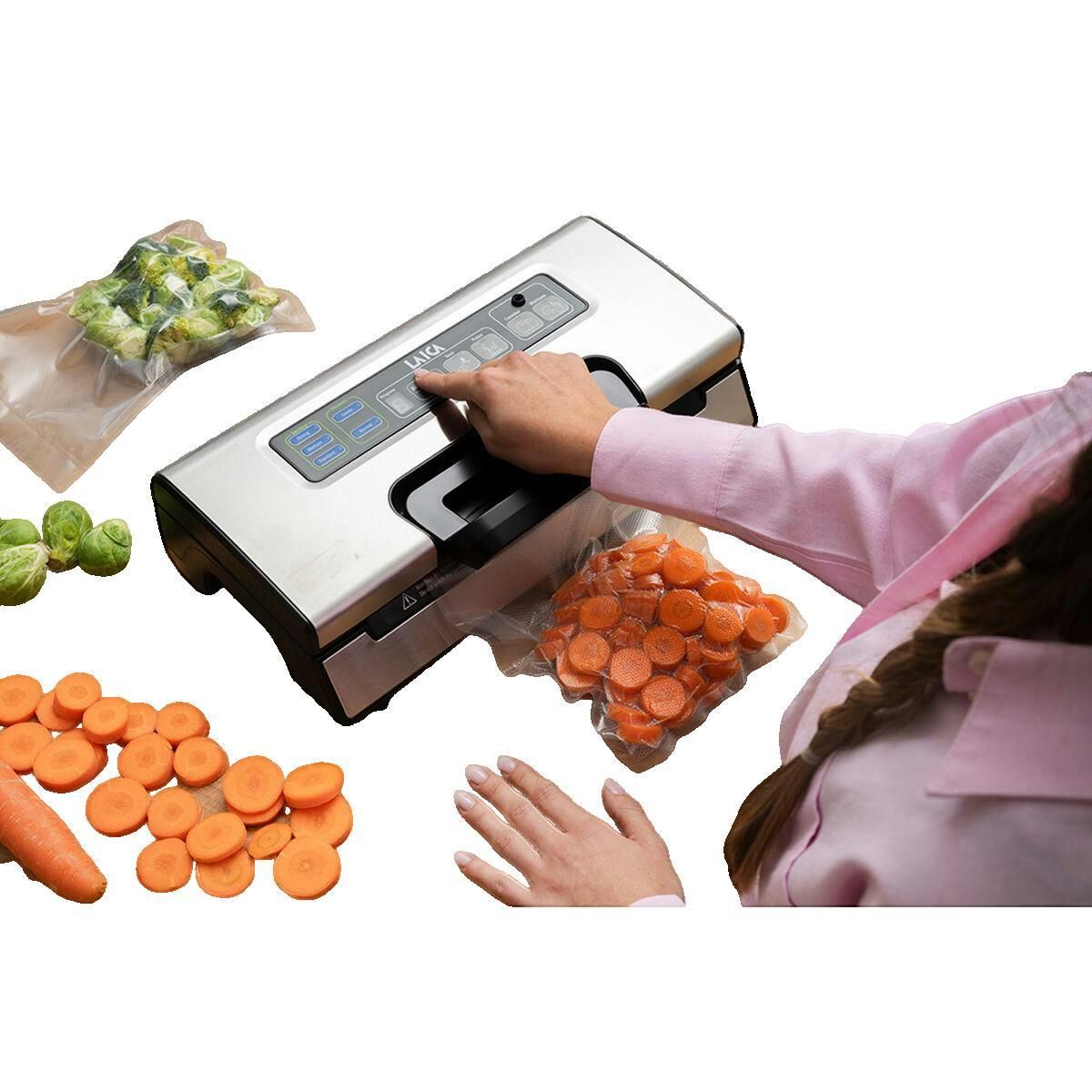 LAICA Machine à emballer sous vide Laica 8013240891026 noir design moderne