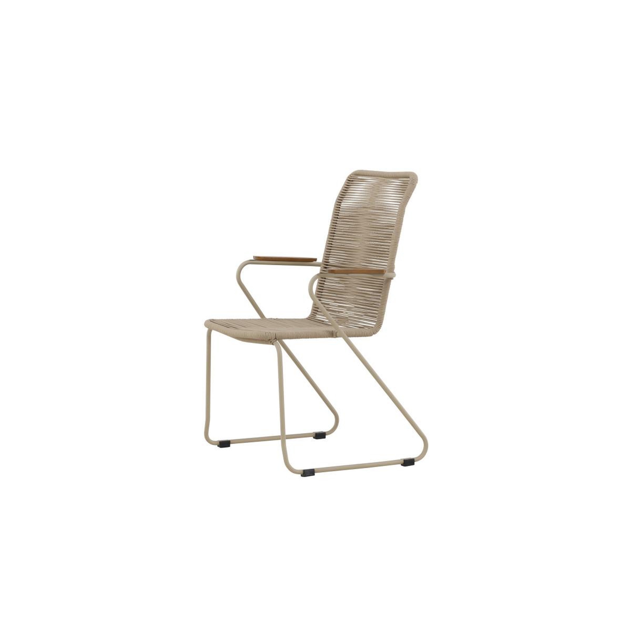 Voir la diapositive 4 : Paris Prix Chaise de jardin empilable  bois  93cm beige